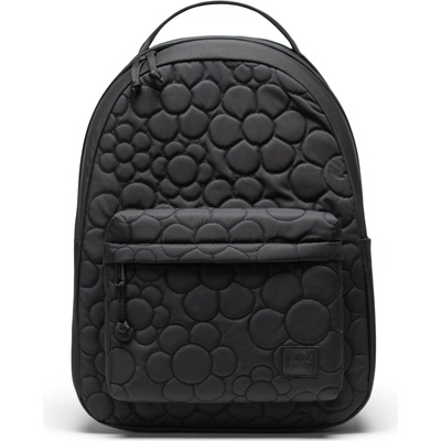Herschel Classic Quilted Capsule Black Tonal Daisy 26L