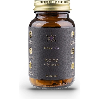NaturLabs Jód + Tyrosin 60 kapslí