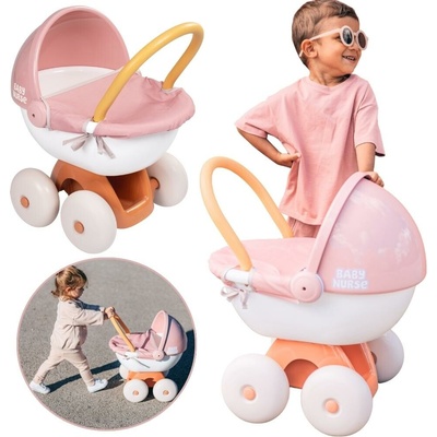 Smoby Baby Nurse Kočárek hluboký pro panenky PRAM – Hledejceny.cz
