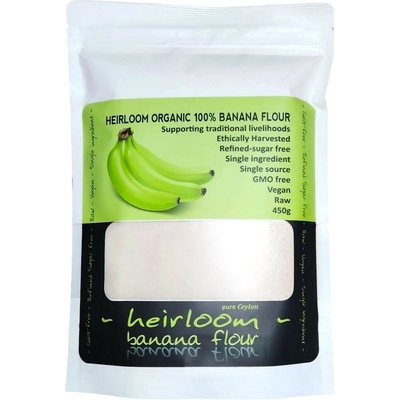 Ceylon Kokonati Bio Raw mouka ze zelených banánů 450 g