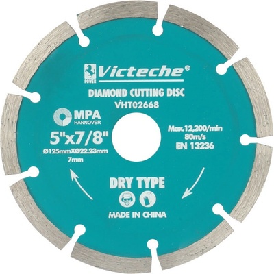 Victeche kotúč rezný diamantový 125 mm vht02668
