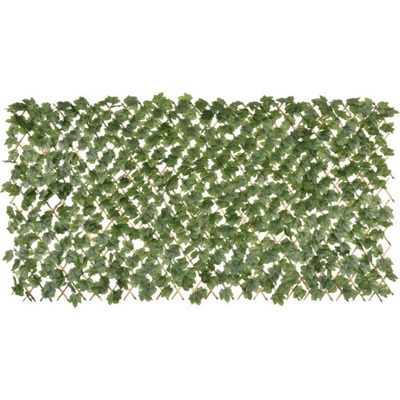 Umělý živý plot Boston Ivy bambusová roztažitelná treláž 180 × 90 cm