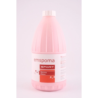 Emspoma hřejivá růžová "O" masážní emulze 1000 ml – Hledejceny.cz