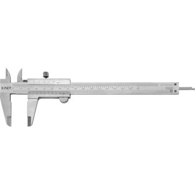 K-MET (KINEX) K-MET Posuvné měřítko 150 mm, 0,02 mm, aretace šroubkem, mm+inch, ČSN 25 1238, DIN 862