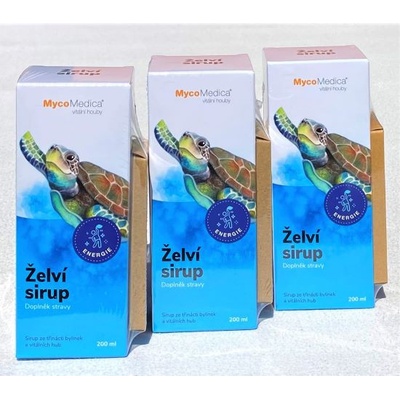 MycoMedica Želví sirup 3 x 200 ml