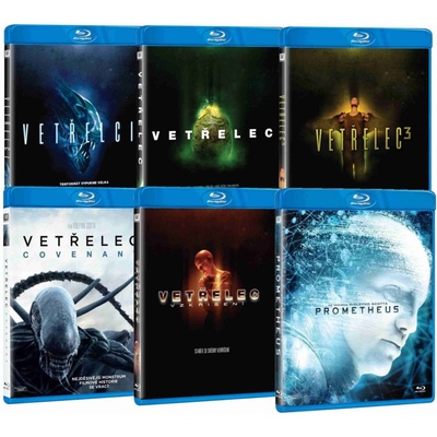 Vetřelec kolekce 6 filmů BD