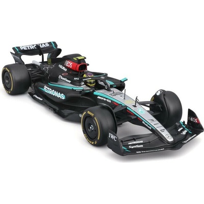 Bburago Mercedes-AMG Petronas W15 2024 NO44 Hamilton hardcase 1:24