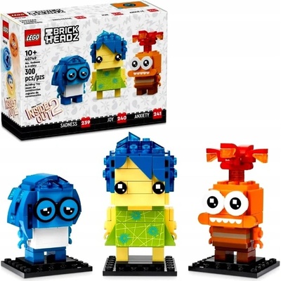 LEGO® BrickHeadz 40749 Radost, Smutek a Úzkost