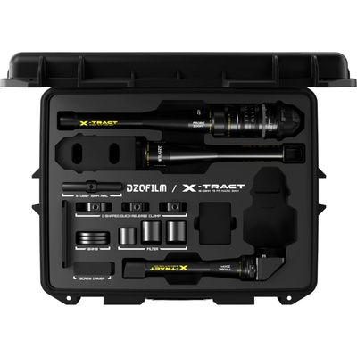 DZO Optics DZOFILM Xtract 18-28mm_0/90/360°_Jedna R-jednotka (PL_Černé_Pouzdro_3ks_Metrické)