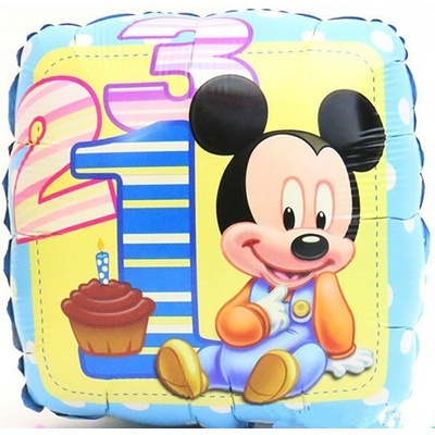 balónek kostka Baby Mickey mouse 45 cm