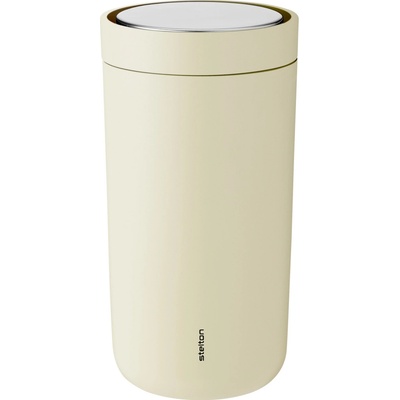 Stelton Cestovní hrnek TO GO CLICK 200 ml jemně žlutá