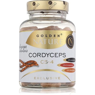 Golden Nature GN Exclusive Cordyceps sinensis CS-4 50% polysacharidů 100 kapslí