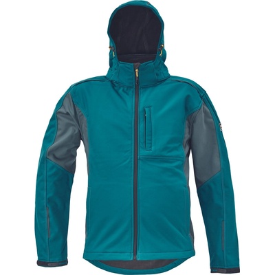 Cerva Dayboro softshell bunda petrolejová