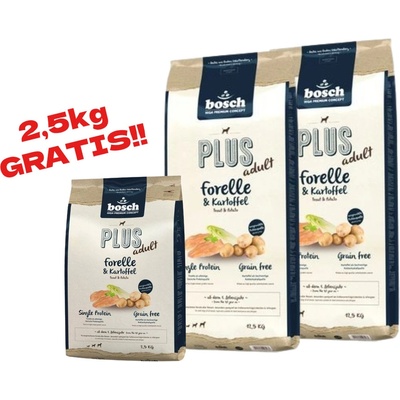 Bosch HPC Plus pstruh a zemiaky 2 x 12,5 kg