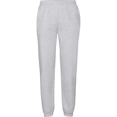 Fruit of the Loom Classic Elasticated Cuff Jog Pants Heather Grey