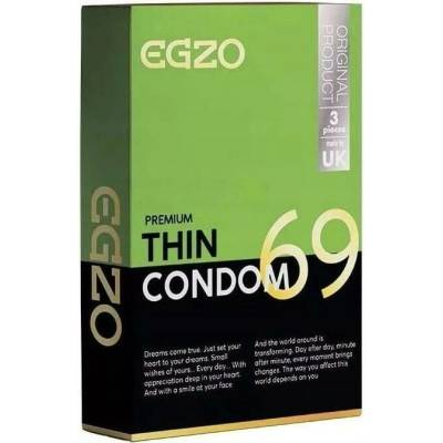 EGZO traditional condom THIN 3 ks