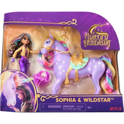 Spin Master Unicorn Academy Kouzelná Křídla Wildstar & Sofia – Hledejceny.cz