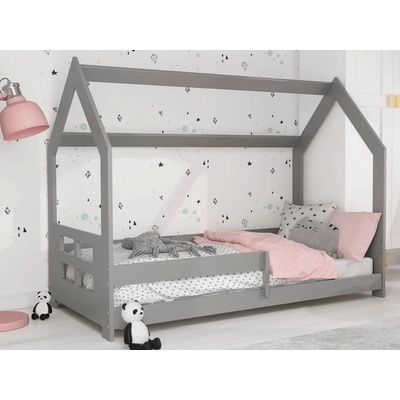 Ami Nábytek Domeček D5D šedá s roštem