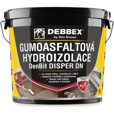 Den Braven Gumoasfaltová hydroizolace DenBit DISPER DN 5 kg – Hledejceny.cz