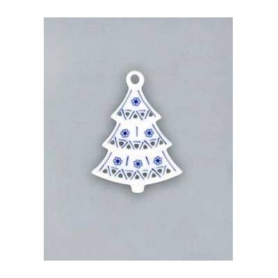 Vánoční stromek promalovaný 10597 Cibulák Český porcelán Dubí