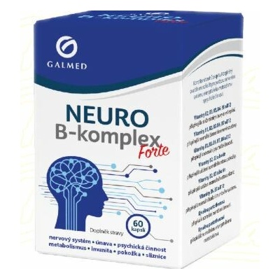Galmed Neuro B-komplex Forte 60 kapslí