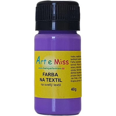 ARTEMISS Farba na textil 82 neón fialová 110 g