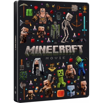 Minecraft film Steelbook 4k Ultra HD BD