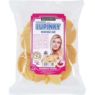 Mclloyds Amarantové lupínky mořská sůl 65 g
