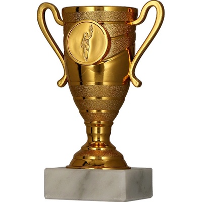 Plastový pohár Zlatá Stříbrná Bronzová 13 cm 5 cm
