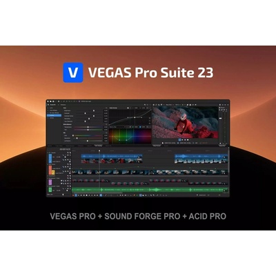 VEGAS Pro 23 SUITE (trvalá licence) - Školní upgrade