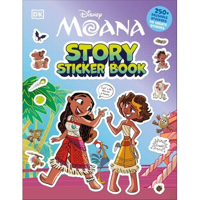 Disney Moana story Sticker book