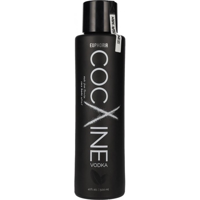 Euphoria Cocaine Vodka 40% 0,5 l (holá láhev)