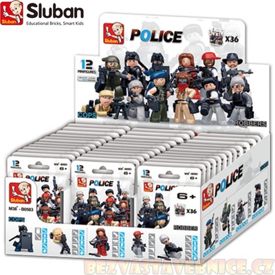 Sluban B0583 Policajti a zloději 1 ks – Hledejceny.cz