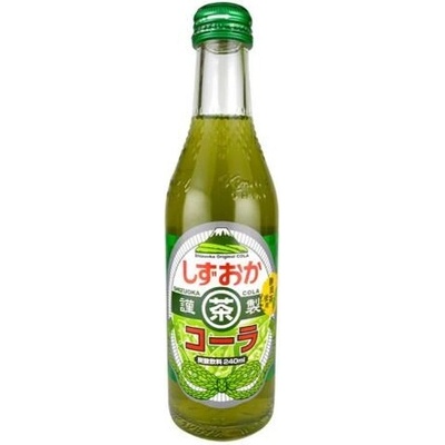 Kimura Shizuoka kolový sycený nápoj s příchutí zeleného čaje 240 ml