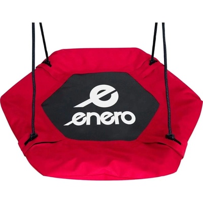 Enero Šestihranná houpačka Čapí hnízdo červená 90 cm