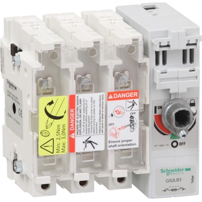 SCHNEIDER ELECTRIC SCHNEIDER Odpínač VARIO GS2LB3 3P 160A pojistkový GS2LB3 – Hledejceny.cz
