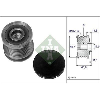 Předstihová spojka Schaeffler INA 535 0085 10