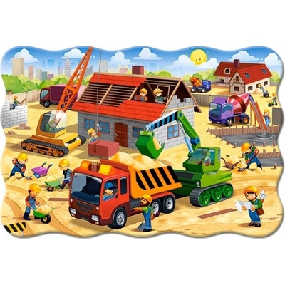 Castorland Stavba domu MAXI 20 dielov