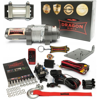 Elektrický navijak Dragon Winch 3500 lb 12V s lanom 15 m