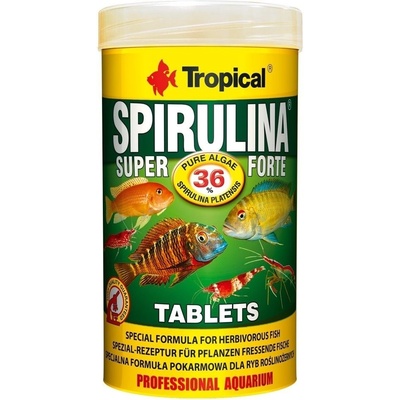 Tropical Super Spirulina Forte Tablets 250 ml, 150 g