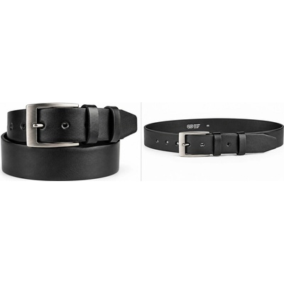 Penny Belts pánský kožený pásek 504-60 černý