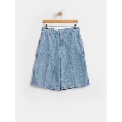 Carhartt WIP Snake Nixon Double Knee snake camo blue