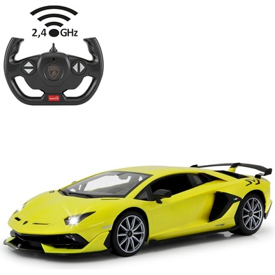 Rastar RC Lamborghini Aventador SVJ žltý RTR 1:14