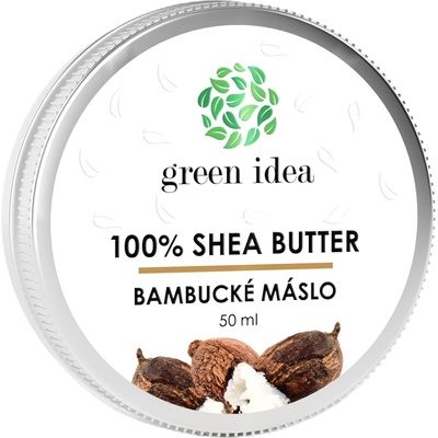 Green idea Bambucké máslo shea butter 100% 50 ml – Hledejceny.cz