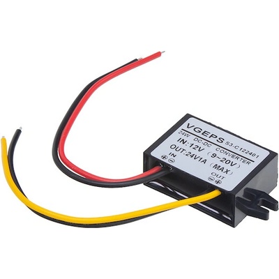 Měnič napětí Step-Up z 12V, 24V, 1A, 34421