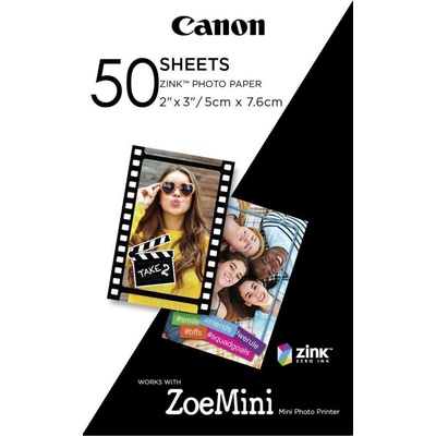 Canon ZP-2030 50 ks ZINK fotopapírů pro Zoemini 50 × 76 mm