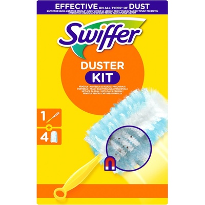 Swiffer Duster Kit Sada na odstraňování prachu 1 rukojeť + 4 prachovky