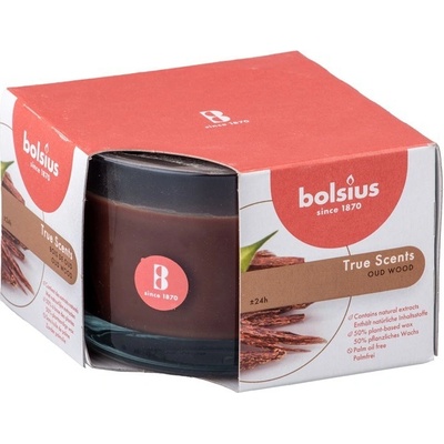 Bolsius Aromatic 2.0 Oud wood 90x63mm