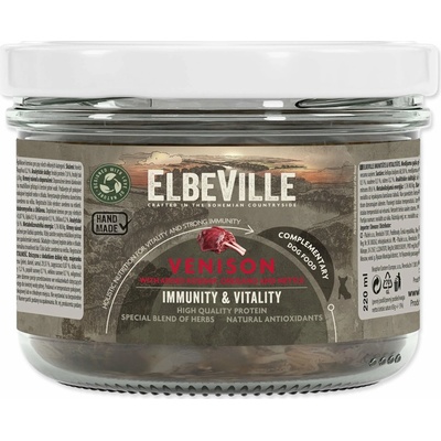 Elbeville Imunity & Vitality zverina s pridaným šípkom dobromyseľom a žihľavou 220 ml
