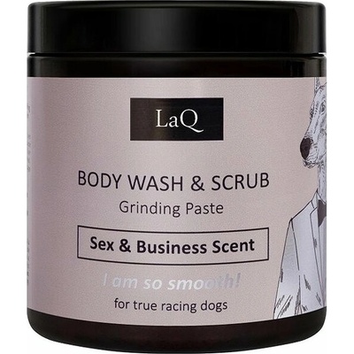 LaQ Sex & Business mycí pasta a scrub 220 g